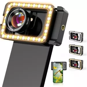 لنز عکاسی ماکرو با موبایل مدل اپکسل APEXEL 100mm
