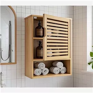 استند شلف بامبو  بامبو گرید یک نصب به دیوار و روی کابینت 