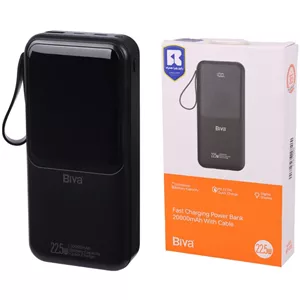 پاوربانک 20000 اورجینال برند BIVA (4 ماه گارانتی)