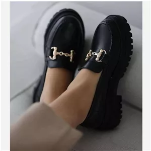 لوفر کالج ونس اسپرت دخترانه زنانه وارداتی چرم لژدار طبی