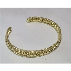 دستبند النگویی زنانه مدل انتزاعی بسته 2 عددی TF6