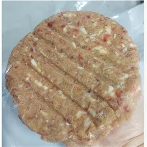 همبرگر مخصوص تک عددی میکس مرغ و گوشت و پنیر پیتزا