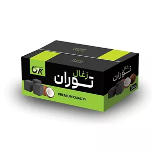 زغال نارگیل توران