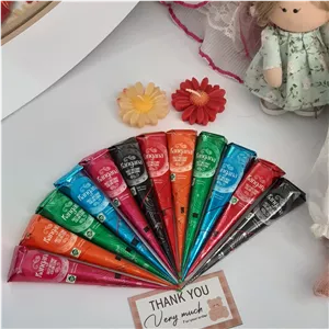 حنا رنگی طراحی هندی و تتو موقت کانگانا (اصل)