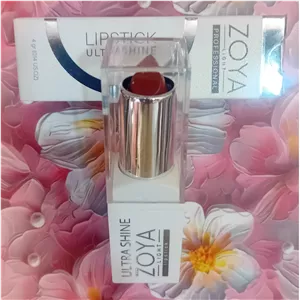 رژ لب جامد براق زویا شماره Z09 رنگ هلویی