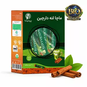 ماچا لته دارچین (بسته 10 عدد)