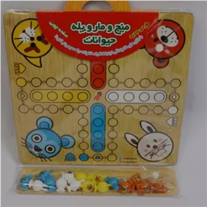 مار و پله ی طرح حیوانات