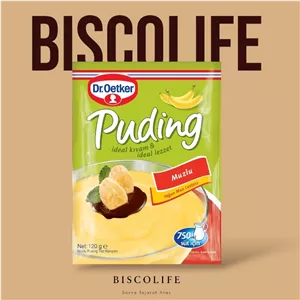 پودر پودینگ دکتر اوتکر Dr.Oetker ترکیه با طعم موز وزن 120 گرم