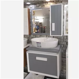 فول ست روشویی کابینتی ضد آب به همراه آینه باکس