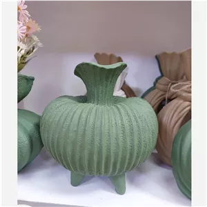 گلدان خمره ای مدل خرمالو