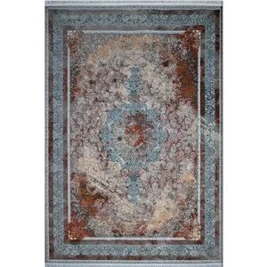 فرش آراد 1200 شانه کد 203 زمینه وینتج (برجسته)