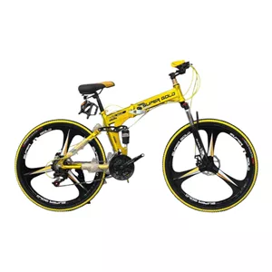 دوچرخه تاشو سوپر گلد مدل فول آلومینیوم 9900 سایز طوقه 26 اینچ