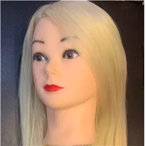 کله مانکن نیمتنه مانکن + پایه رومیزی هدیه، مو تمرینی بافت شنیون کوتاهی سر مانکن 