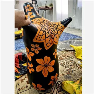 نی انبان جنس نانو طرح گلبرگ همراه بادسته 