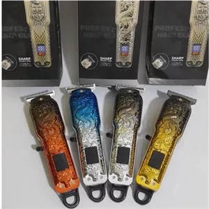 ماشین اصلاح ریش تراش نمایشگر دار Lt-809 تیغه سرامیکی با اقلام همراه و ارسال فوری