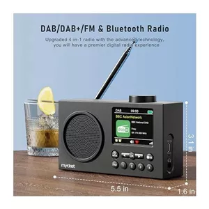 رادیو اسپیکری شارژی مدل HS-D009 برند Mycket