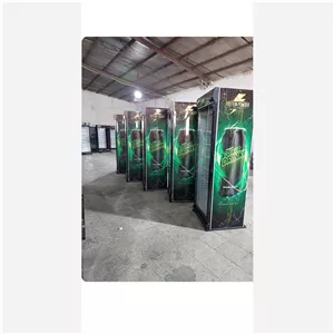 یخچال ایستاده ویترینی تک درب اتوماتیک ویترینی قنادی فروشگاهی سوپرمارکت فست فود شیک موتور امبراکو برزیل یک سال ضمانت 