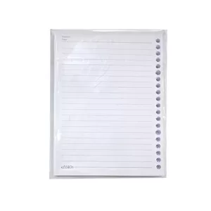 کاغذ کلاسور A5 نویس 20 حلقه بسته 100 عددی
