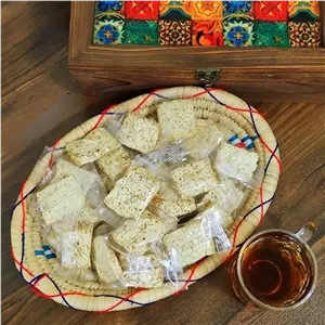 حلوا کنجد سیلون لقمه ای عمده ( 5کیلو ) با شیره خرما بدون شکر بدون قند شیرینی کنجدی سنتی سوغات دزفولKO-HL