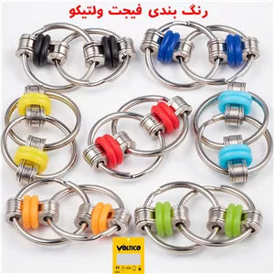 فیجت ضد استرس Voltico VT-FR02 حلقه فلزی مقاوم سایز کوچک