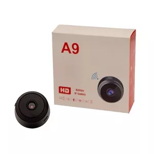 دوربین مگنتی A9 فیلمبرداری 50-60 دقیقه با پایه چسبی WiFi رم خور میکرو