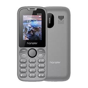 گوشی موبایل Hanofer مدل HA-8000NDS ظرفیت 32 مگابایت - سفید و خاکستری