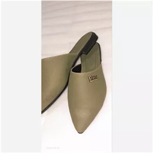 ماریا دیور..صندل تخت. رنگ سبز. چرم فابیلاک 