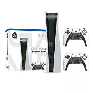 کنسول بازی P5X Retro Game Console   بیش از 40,000 بازی + کیفیت 4K + دو دسته بیسیم