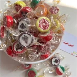 آبنبات لاکچری طرح حیوانات آدرین (100 گرمی)