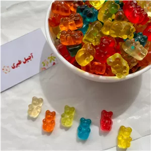 پاستیل خرسی 100 گرمی مخصوص میز تولد و مهمانی بچهها
