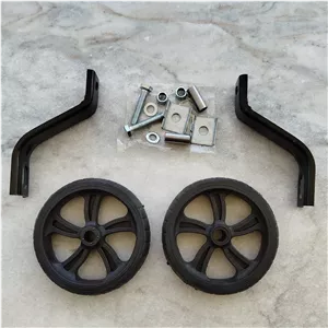پایه کمکی دوچرخه سایز 12 چرخ بغل دوچرخه بچه گانه بغل بند دوچرخه بالانس سایز12 چرخ کمکی دوچرخه کد1000