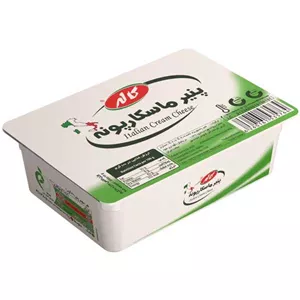 پنیر ماسکار پونه کاله وزن 350 گرم