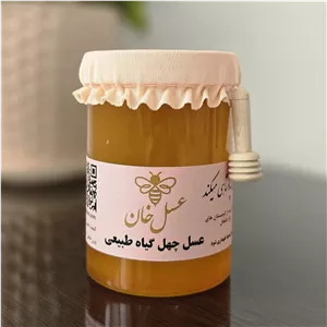 عسل طبیعی چهل گیاه 1 کیلویی + تست رایگان 20 گرمی