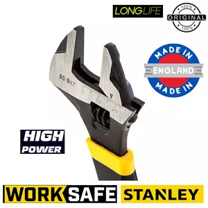 آچار فرانسه استنلی مدل فوق حرفه ای کد ST Pro WRENCH 947 سایز 150 میلی متر