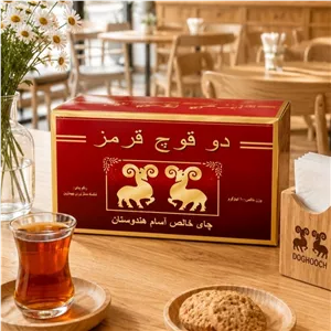 چای سیاه خارجی شکسته آسام هندوستان دو قوچ- 10 کیلویی