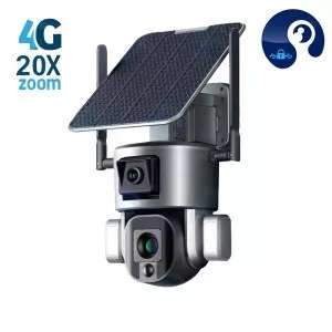دوربین مینی اسپیددام سولار خورشیدی سیمکارتی 4G NiView مدل Y5 با زوم 20 برابری (پس کرایه)