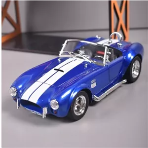 اسباب بازی ماشین فلزی شلبی کبری ماکت فلزی Shelby Cobra 427 آبی