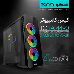 کیس کامپیوتر (قاب خالی) گیمینگ تسکو مدل GC-TA-4490
