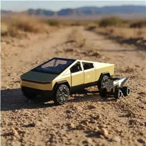 ماکت ماشین ناب سل مدل تسلا فلزی موزیکال چراغدار عقب کش کد Tesla Metal Musical Lighted car naab003 scale 1:48