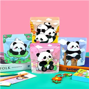 کیسه زیپ دار مدل Panda in jungles بسته 4 عددی