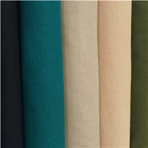 پارچه لنین نچرال (قیمت براساس یک متر) مناسب برای مانتویی، شلواری و.. ابعاد عرض 1.40 متر، شسته شده و بدون آبرفت