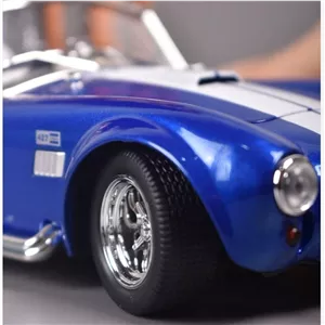 اسباب بازی ماشین فلزی شلبی کبری ماکت فلزی Shelby Cobra 427 آبی