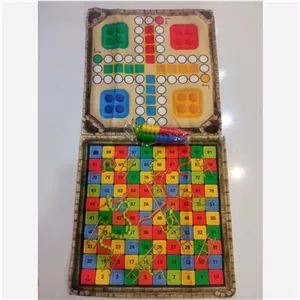 منچ و مار پله پارچه ای