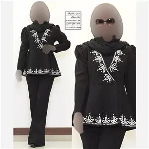 کت مجلسی زنانه مدل کامیشا بیگ سایز جنس سوپر مازراتی با خرجکار نگین و مروارید