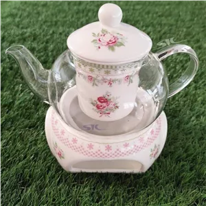 قوری وارمر دار طرح FLOWER