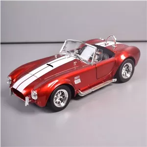اسباب بازی ماشین فلزی شلبی کبری ماکت فلزی Shelby Cobra 427 قرمز