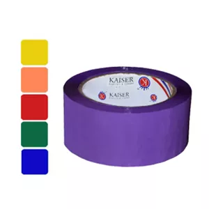 چسب پهن 90 یارد 45 میکرون رنگی مدل SK105 کایزر