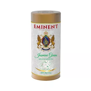 چای سبز با گل یاس امیننت قوطی 100 گرمی  Eminent Jasmine Green Tea