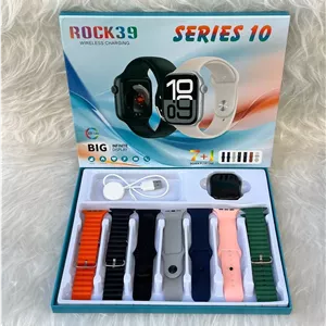 ساعت هوشمند ROCK39 سری 10 با 7 بند متنوع