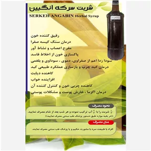 سرکه انگبین ارگانیک سرکنگبین سنتی با عسل طبیعی ممتاز و سرکه خمری اصل 